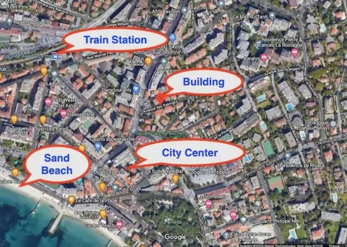 Coeur De Juan, Calme, 300m Plages - Easy Check-in Daire *